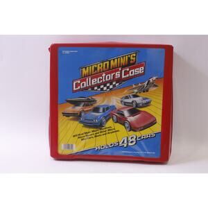 Micro Mini's, Collector's Case, 1988, Tara Toy, Vintage, Carry, ~ 251210-WH 1377